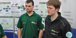Team members  Boris Videnov and Alexander Holland at the event