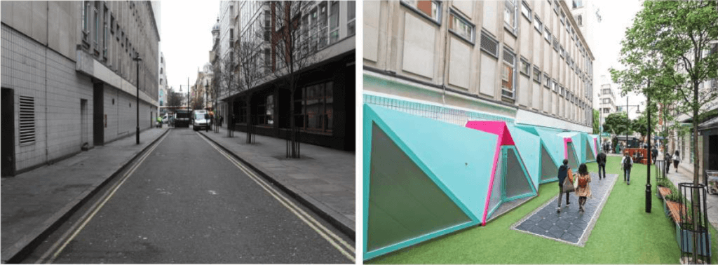 Bird Street, London - Before and After