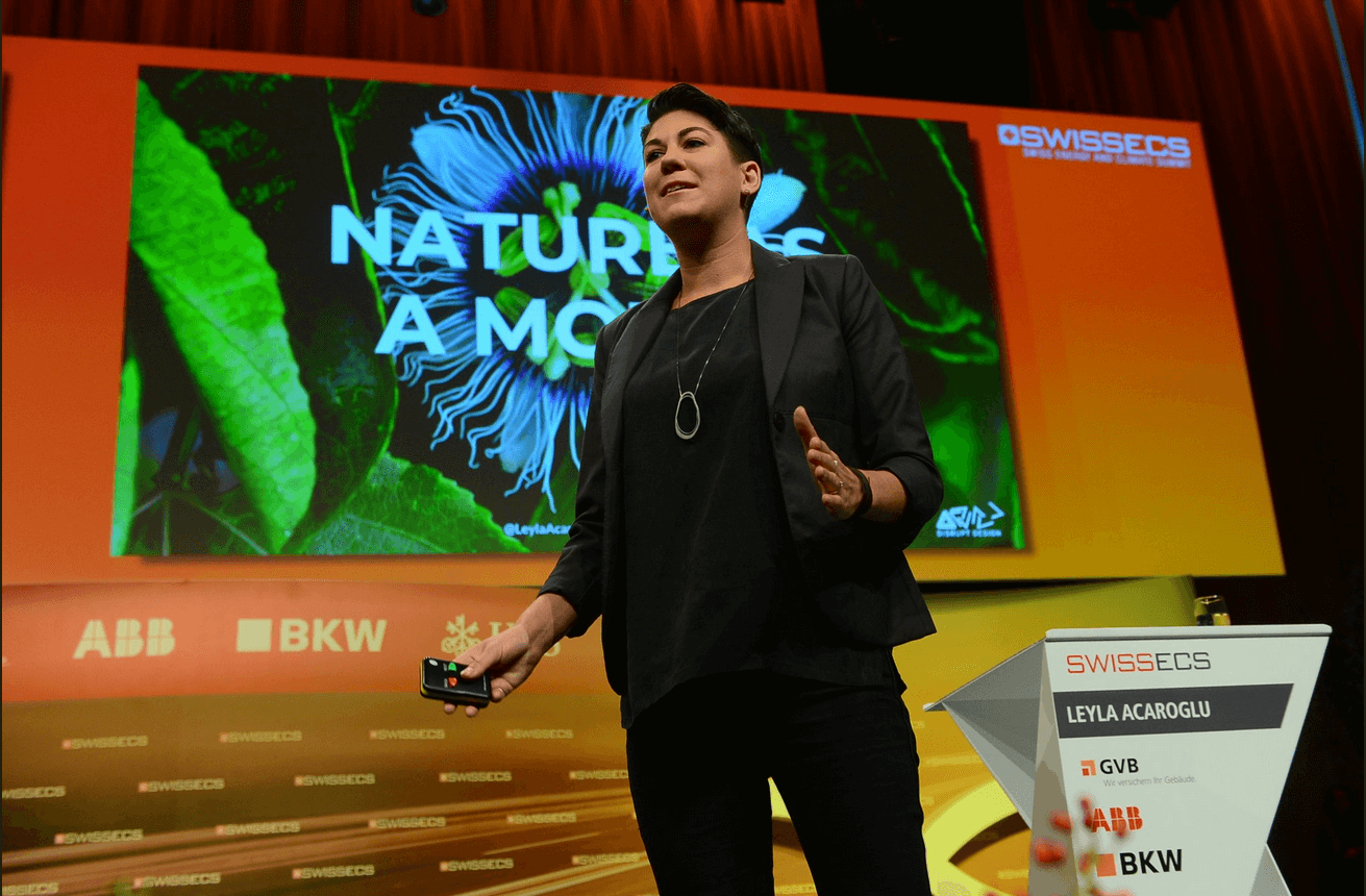 Leyla Acaroglu Copyright by SwissECS