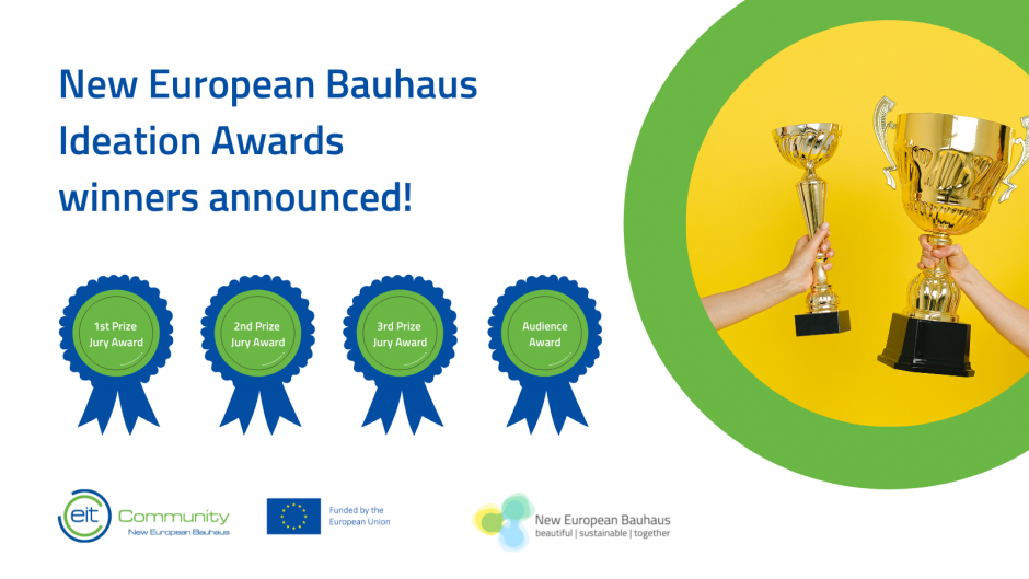 EIT Community presenta i vincitori dei nuovi European Bauhaus Ideation Awards