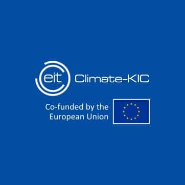 EIT Climate-KIC Blue Background