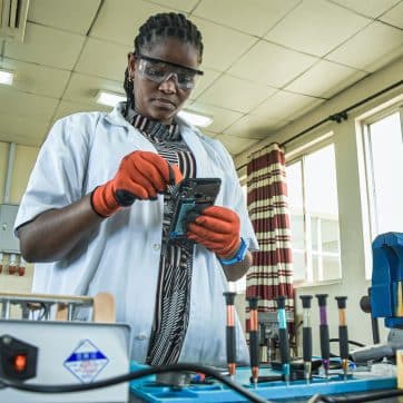 Tanzania – woman engineering