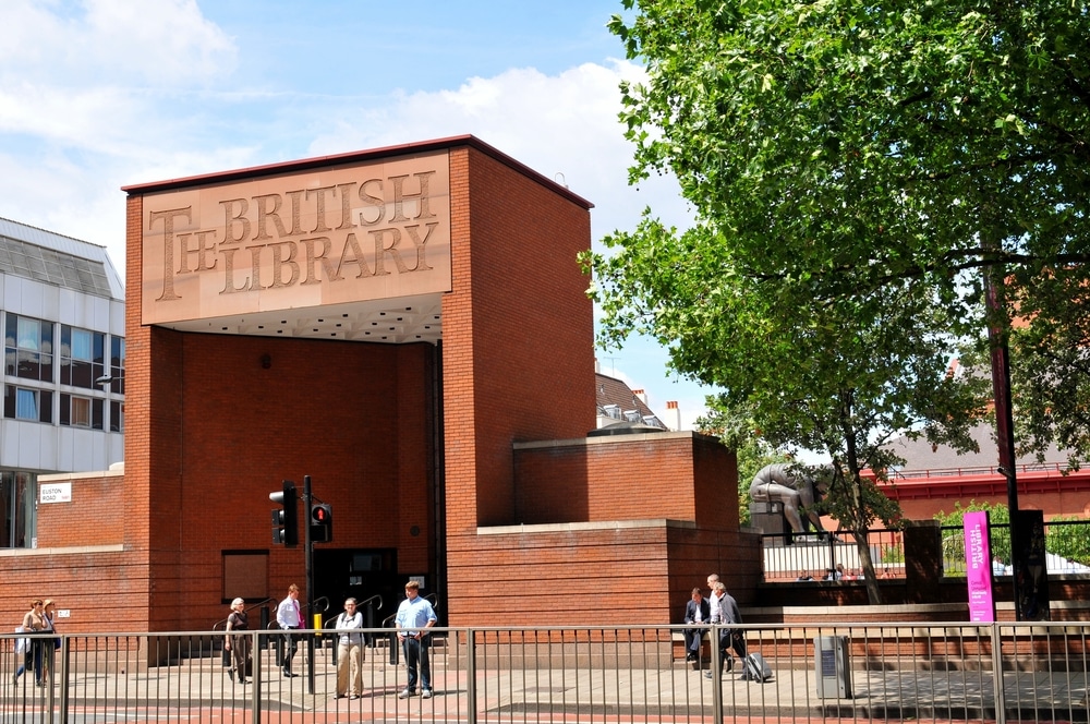 The British Library in London