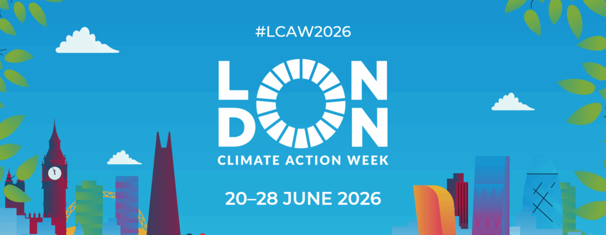 London Climate Action Week 2026 Banner